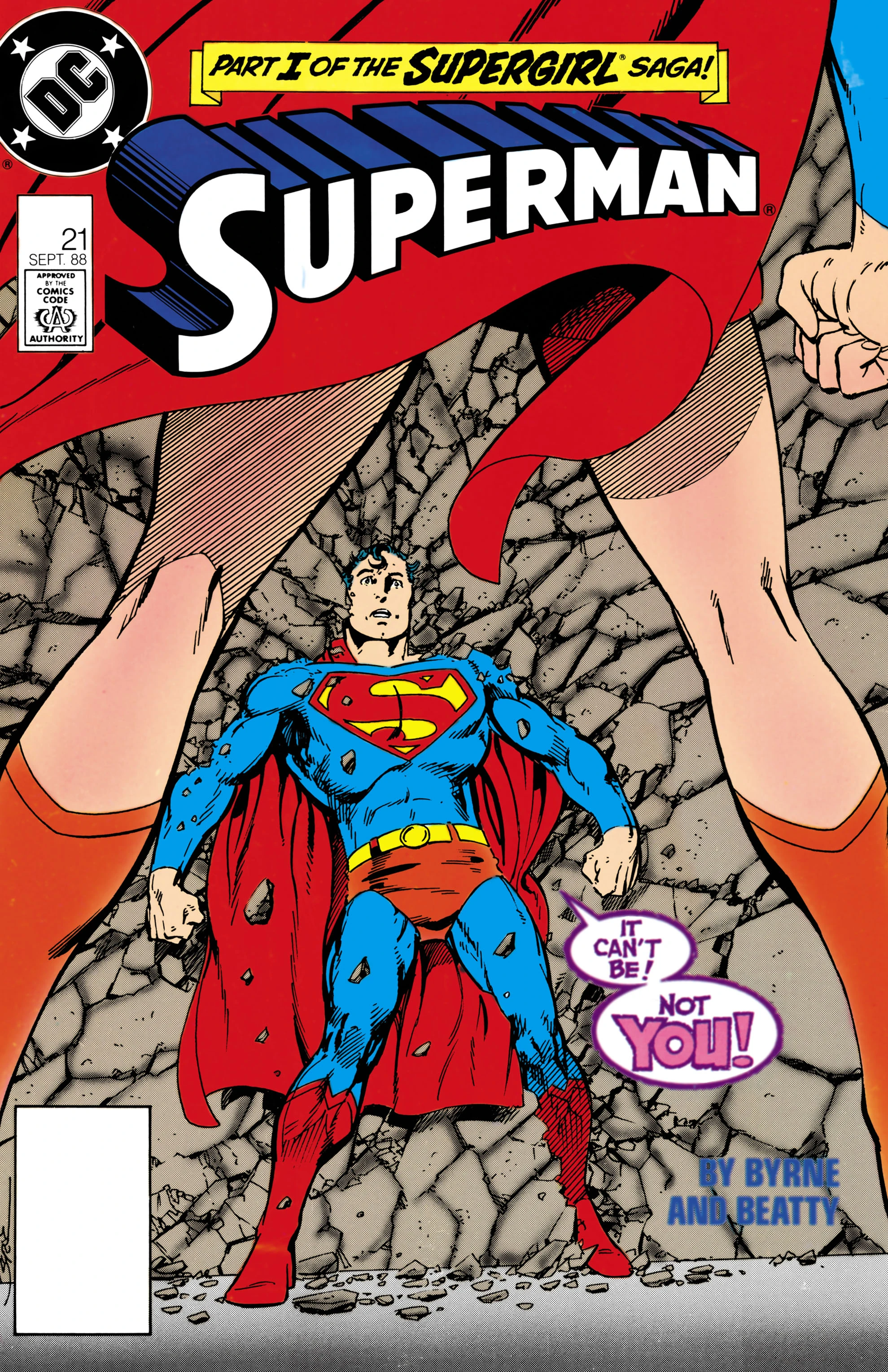 Superman #21 (DC, 1988 — Cover A) cover